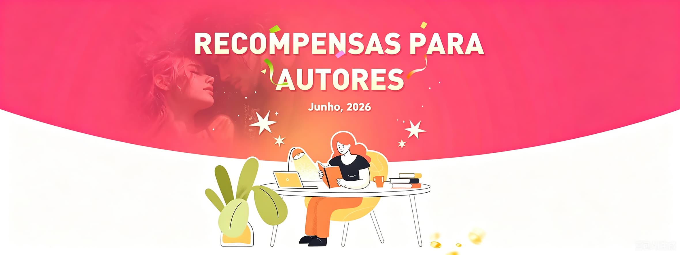 Benefícios para escritores da NovelSnack - banner desktop 1