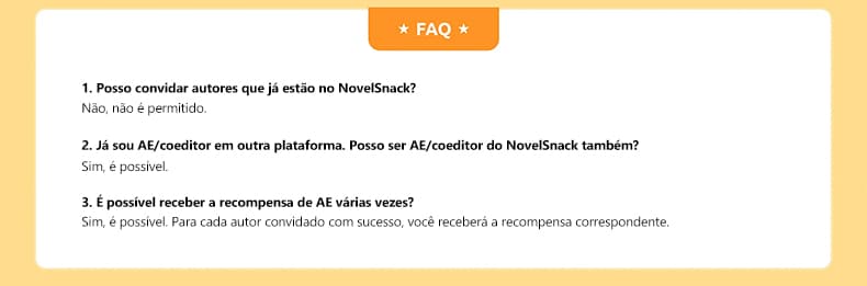 Benefícios para editores de aquisição da NovelSnack - seção mobile 6