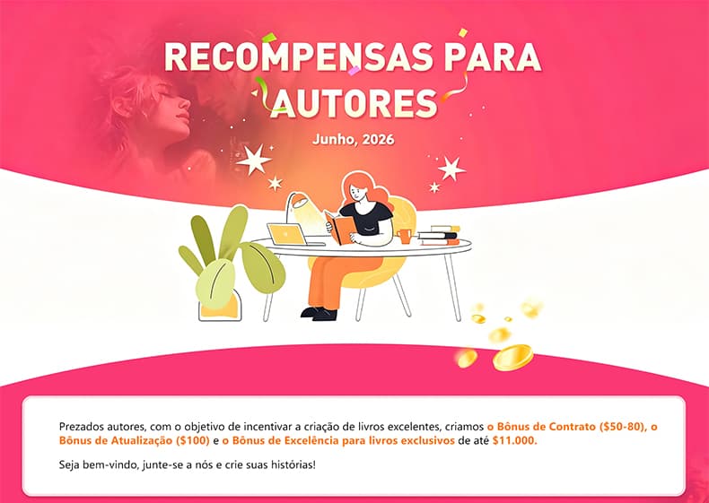 Benefícios para escritores da NovelSnack - banner mobile 1