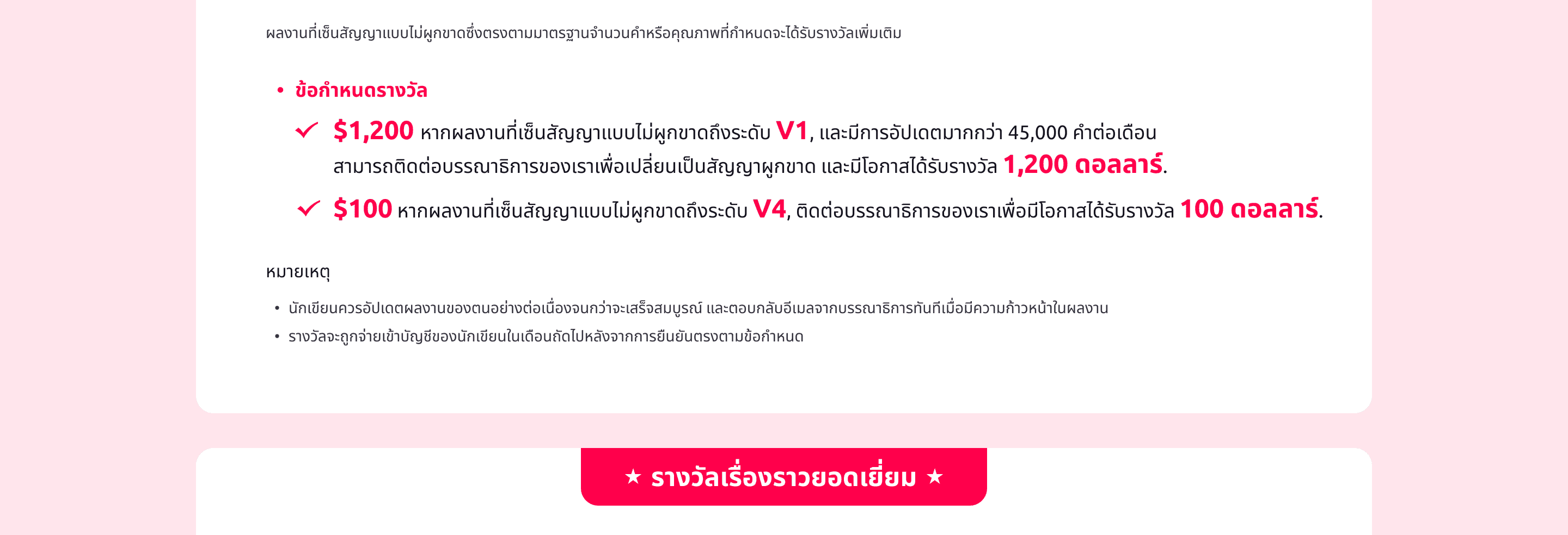 แบนเนอร์ผลประโยชน์นักเขียน 4